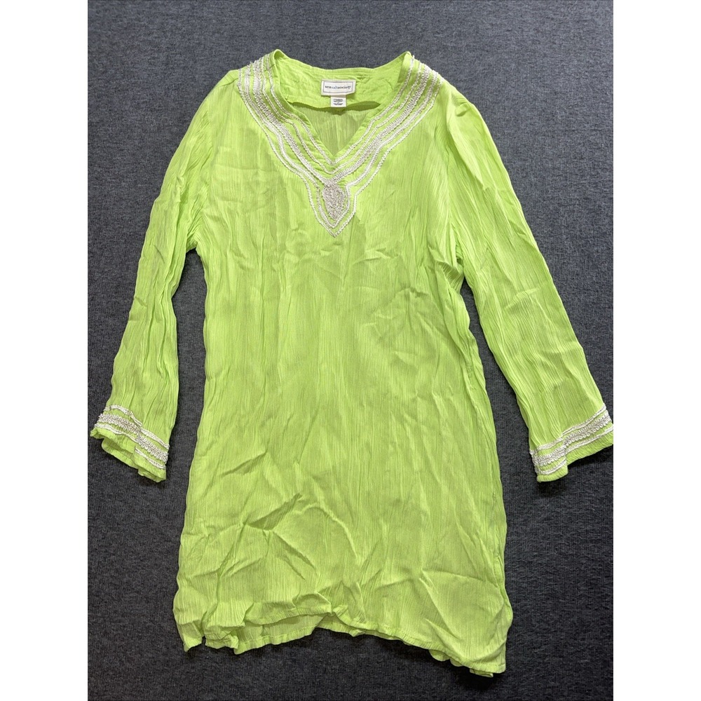 Sea salt Society women's green swim cover-up dress size medium